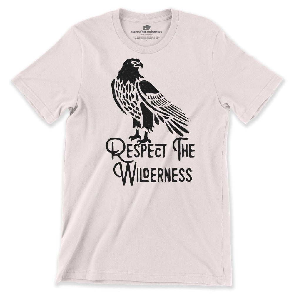 Respect The Wilderness Falcon Unisex Tee