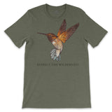 Respect The Wilderness Hummingbird Unisex Tee