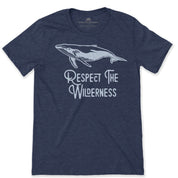 Respect The Wilderness Humpback Whale Unisex Tee