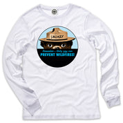 Smokey Bear Badge Men's Long Sleeve Tee