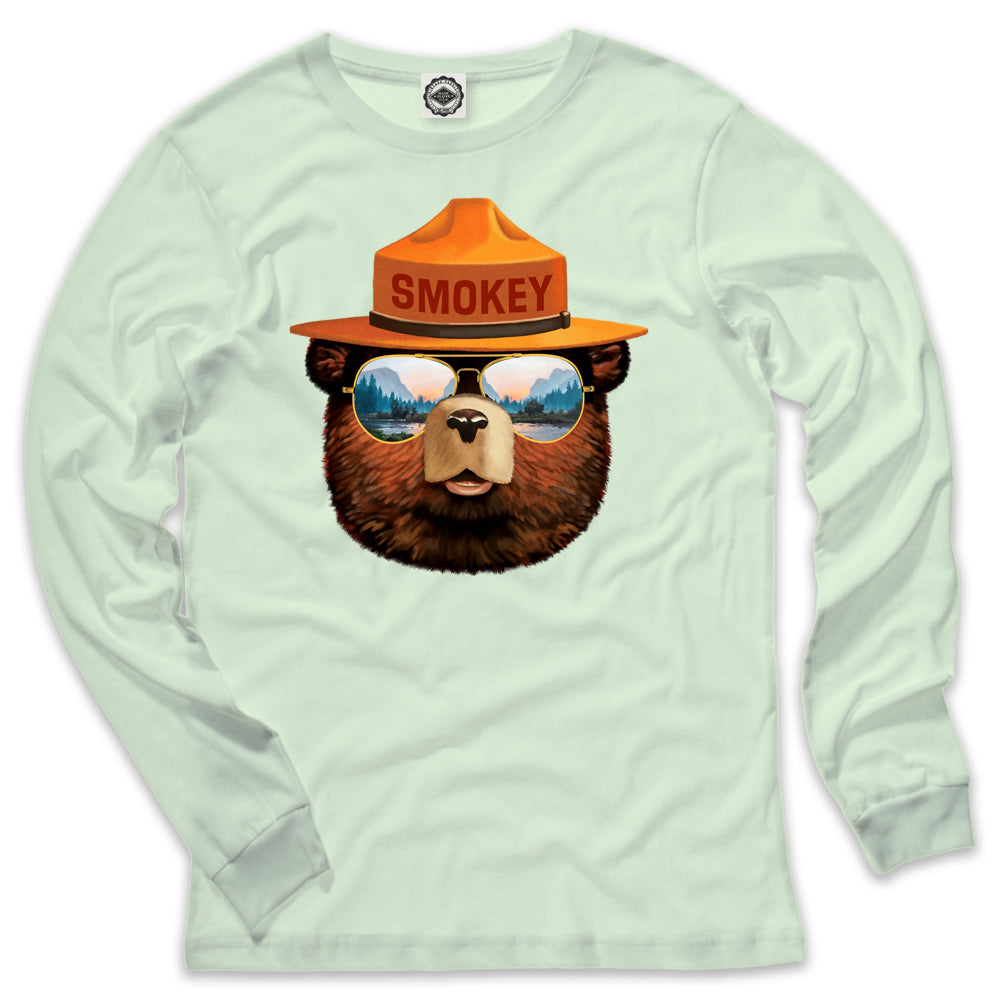 Smokey Bear Shades Men's Long Sleeve Tee