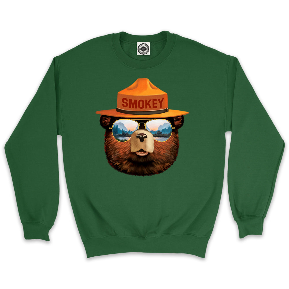 Smokey Bear Shades Unisex Sweatshirt