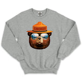 Smokey Bear Shades Unisex Crew Sweatshirt