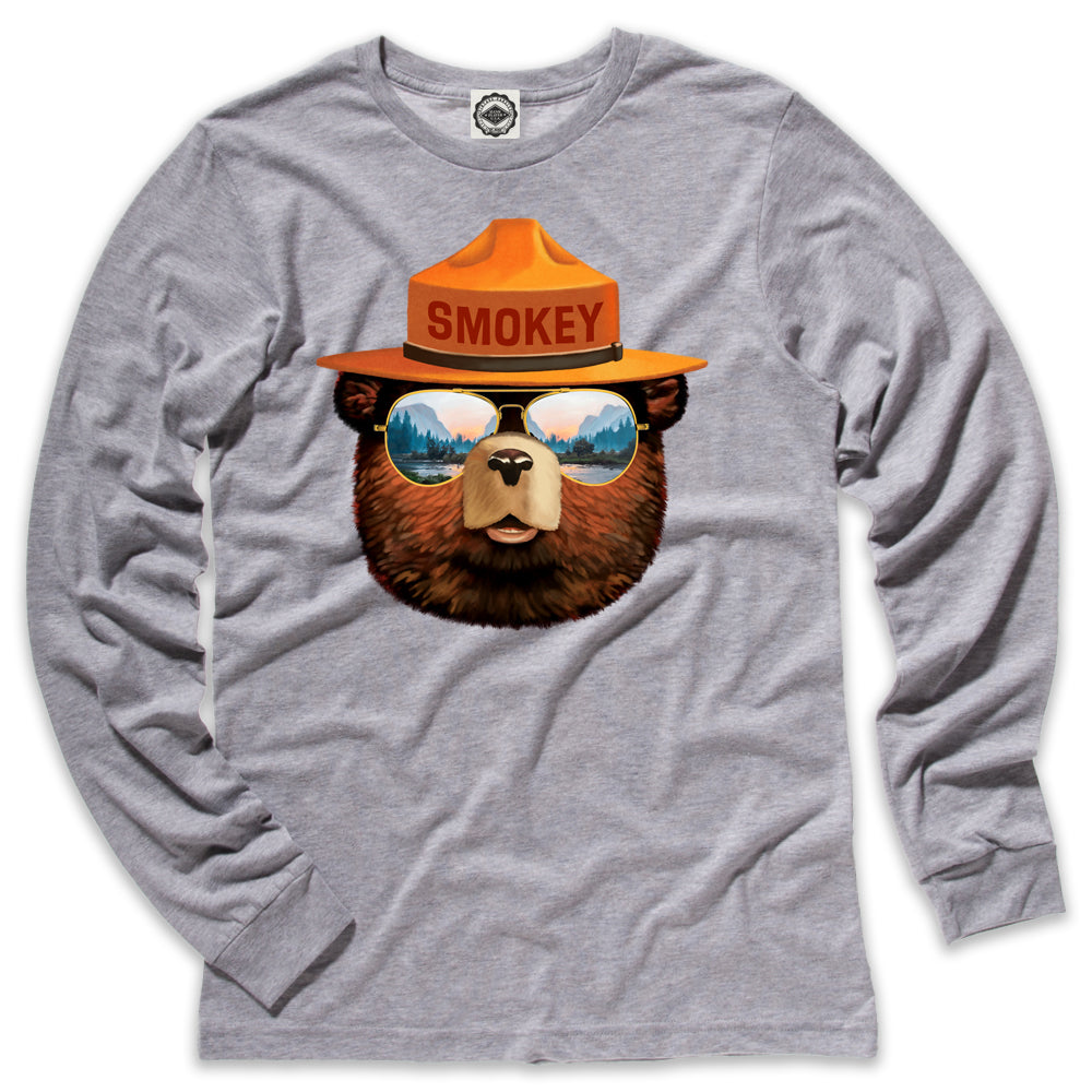 Smokey Bear Shades Men's Long Sleeve Tee