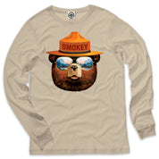 Smokey Bear Shades Men's Long Sleeve Tee