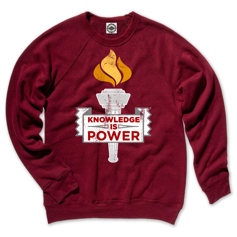 Knowledge Is Power Unisex Crew Sweatshirt
