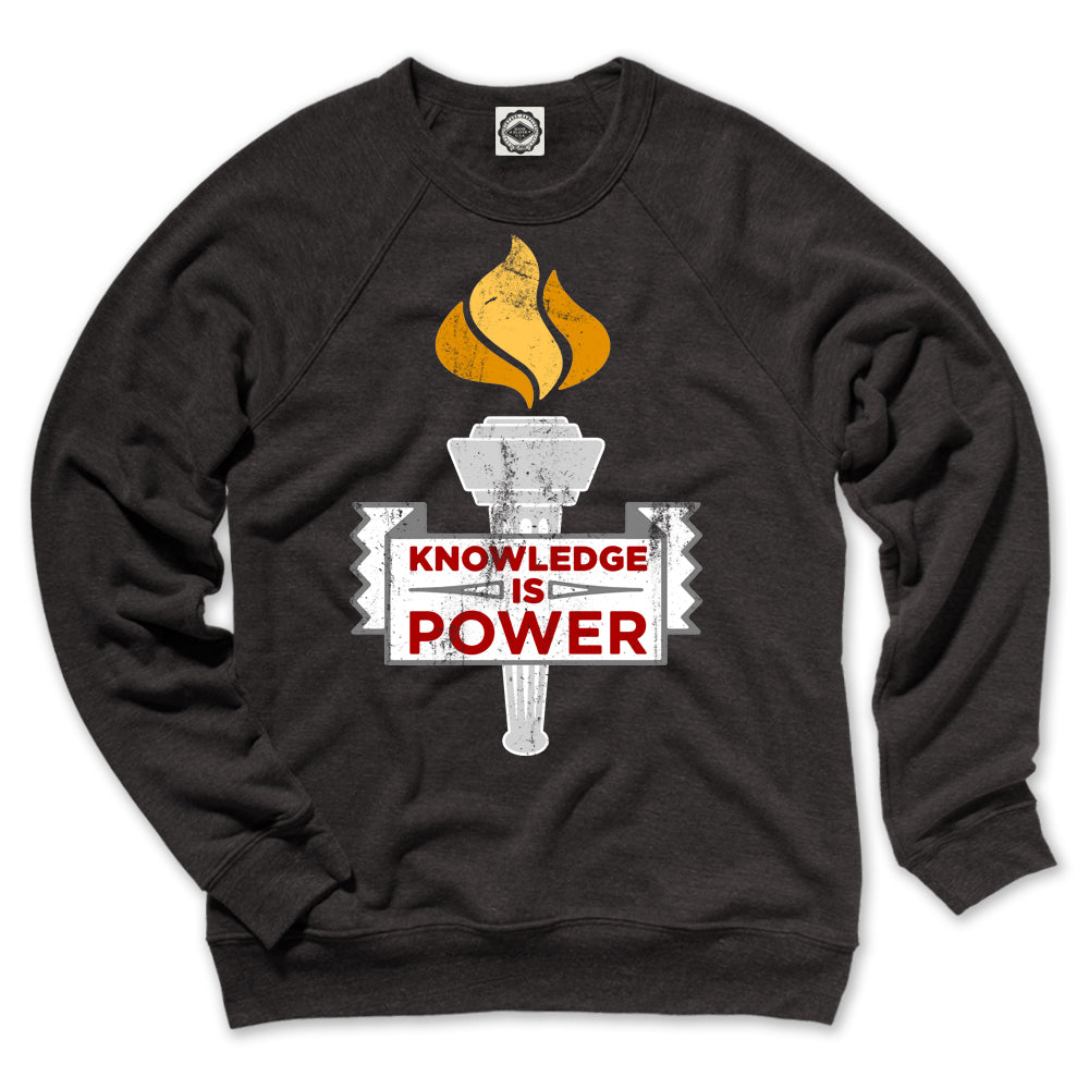 Knowledge Is Power Unisex Crew Sweatshirt