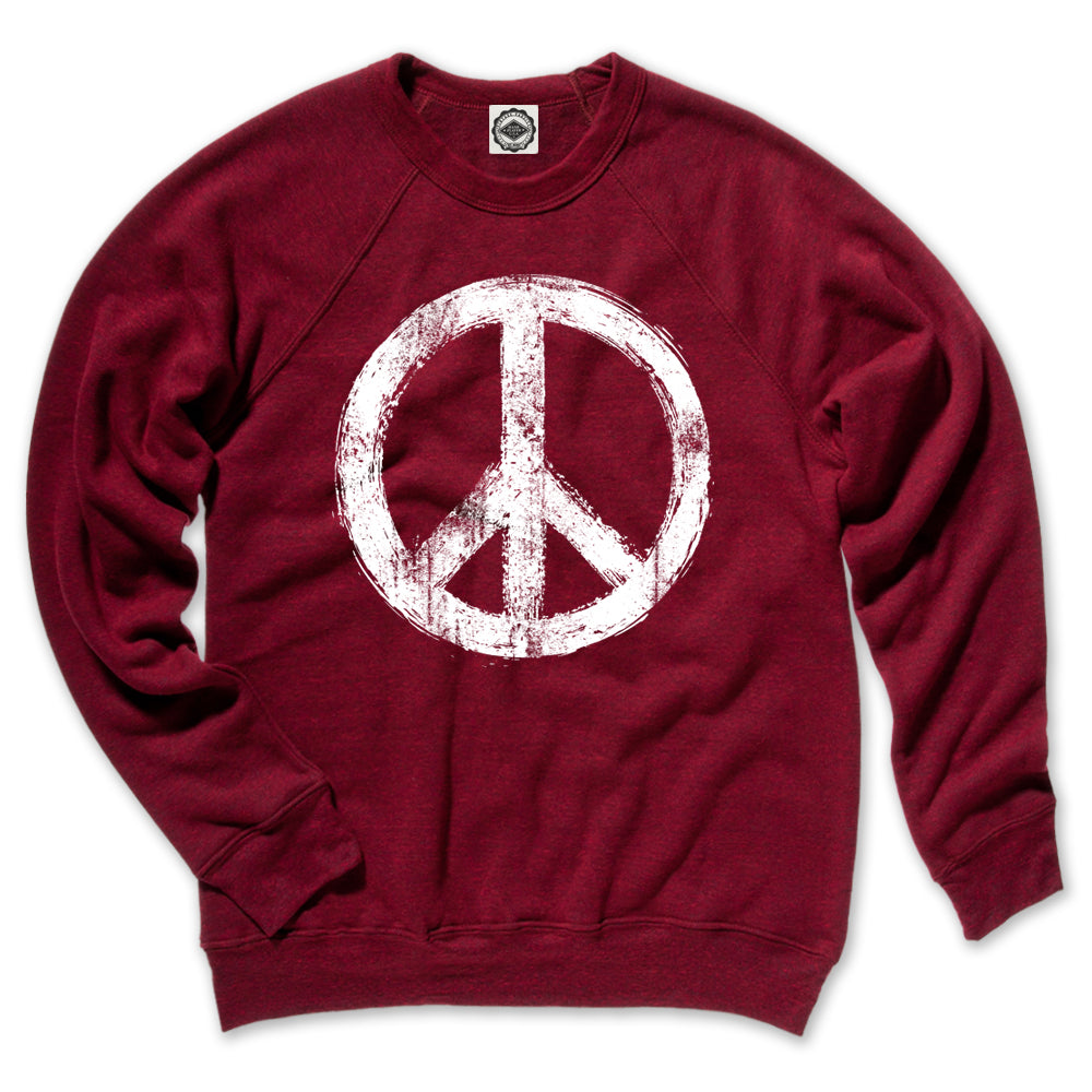 Peace Sign Unisex Crew Sweatshirt