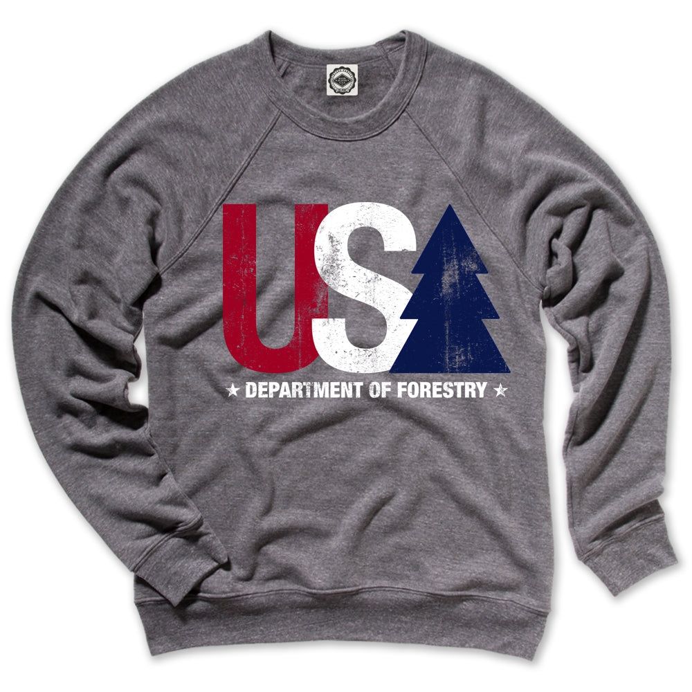 USA Department Of Forestry Unisex Crew Sweatshirt