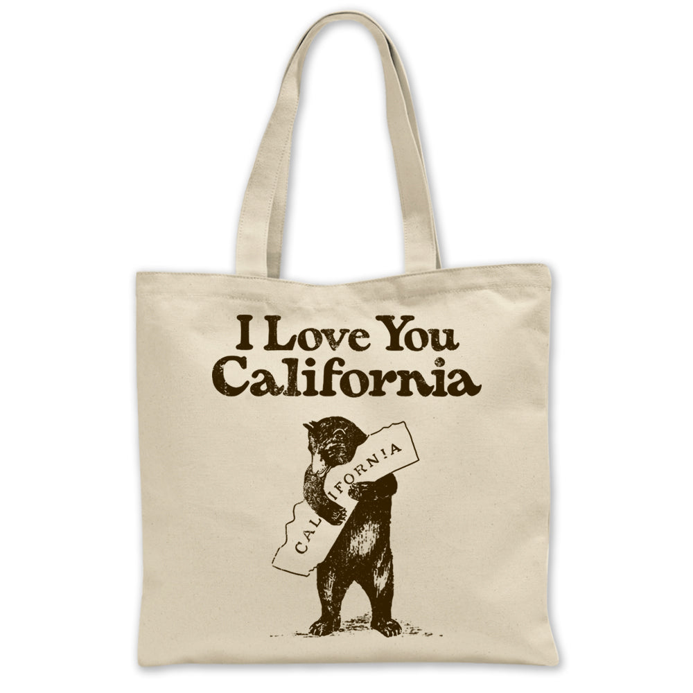 I Love You California Tote Bag
