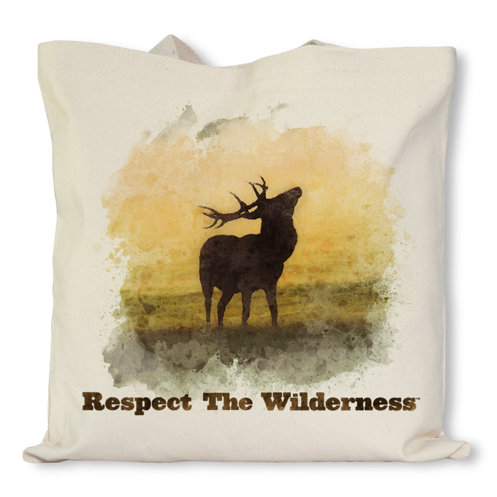RTW Watercolor Deer Tote Bag