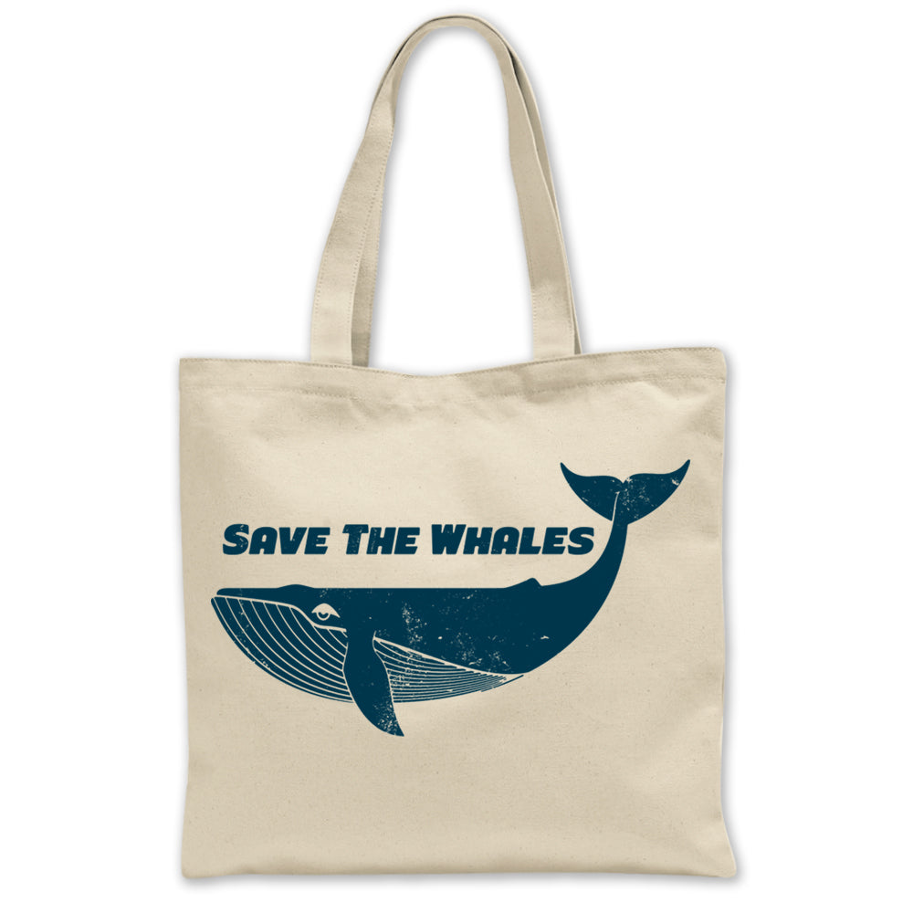 Save The Whales Tote Bag