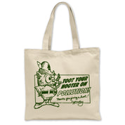 Woodsy Owl "Toot Your Hooter" Tote Bag in Natural