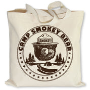 Camp Smokey Bear Tote Bag