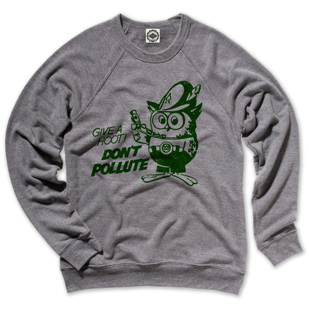 Official Woodsy Owl Unisex Crew Sweatshirt