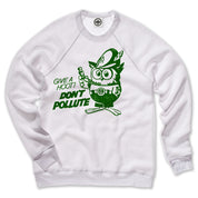 Official Woodsy Owl Unisex Crew Sweatshirt