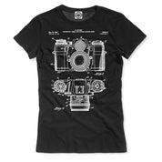 35mm Camera Patent Women's Tee