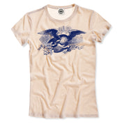 American Eagle (E Pluribus Unum) Women's T-Shirt in Cream