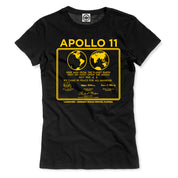 NASA Apollo 11 Plaque Women's Tee