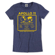 NASA Apollo 11 Plaque Women's Tee