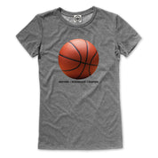 Better Stronger Faster: Basketball Women's Tee