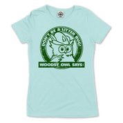 Woodsy Owl "Don't Be A Litterbug" Women's Tee