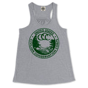 CCC (Civilian Conservation Corps) Women's Draped Racerback Tank