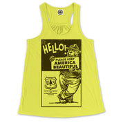 Smokey Bear "Please Keep America Beautiful" Women's Draped Racerback Tank