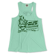 Woodsy Owl "Toot Your Hooter" Women's Draped Racerback Tank