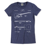 Fender Guitar Patent Women's Tee