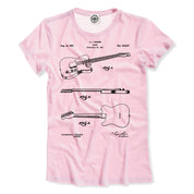 Fender Guitar Patent Women's Tee