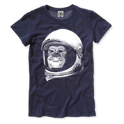 NASA Ham The Astrochimp Helmet Women's Tee