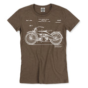 Harley-Davidson Motorcycle Patent Women's Tee