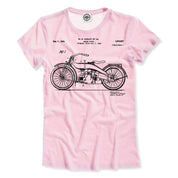 Harley-Davidson Motorcycle Patent Women's Tee