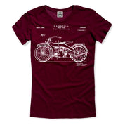 Harley-Davidson Motorcycle Patent Women's Tee