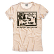 Smokey Bear "Join Smokey's Campaign" Women's Tee