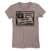 Smokey Bear "Join Smokey's Campaign" Women's Tee