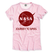 NASA Journey To Mars Logo Women's Tee
