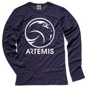 NASA Artemis "Woman On The Moon" Logo Women's Long Sleeve Tee