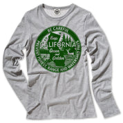 Keep California Green And Golden Women's Long Sleeve Tee