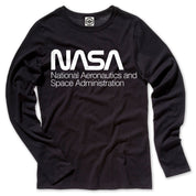 NASA (National Aeronautics And Space Administration) Logo Women's Long Sleeve Tee