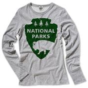 National Parks Logo Women's Long Sleeve Tee