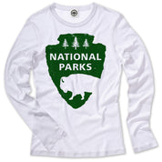 National Parks Logo Women's Long Sleeve Tee