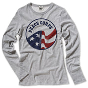 Vintage Peace Corps Logo Women's Long Sleeve Tee