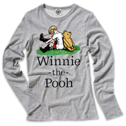 Winnie-The-Pooh & Christopher Robin Women's Long Sleeve Tee