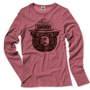 Official Smokey Bear Women's Long Sleeve Tee