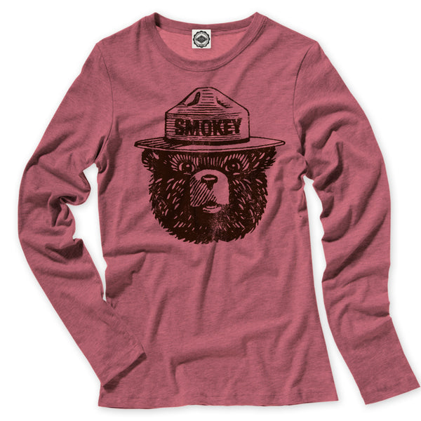 Official Smokey Bear Women's Long Sleeve Tee – Hank Player