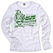 Woodsy Owl "Toot Your Hooter" Women's Long Sleeve Tee