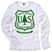 USDA Forest Service Insignia Women's Long Sleeve Tee