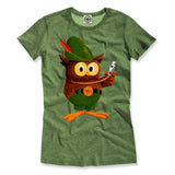 Multicolor Woodsy Owl Women's Tee